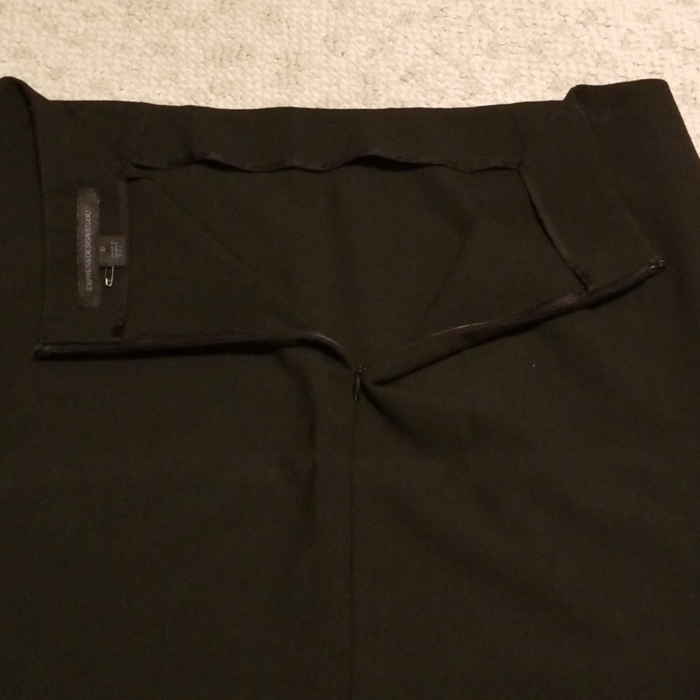 Express Black Pencil Skirt 10 - Picture 4 of 5